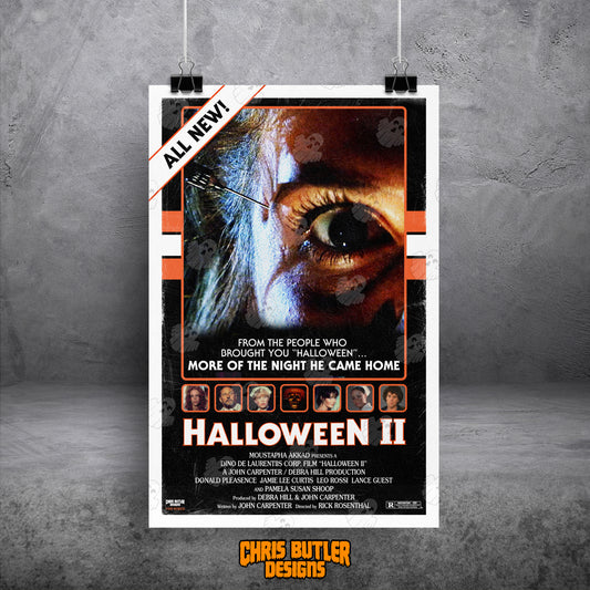 Halloween II VHS Series RE-VAMP