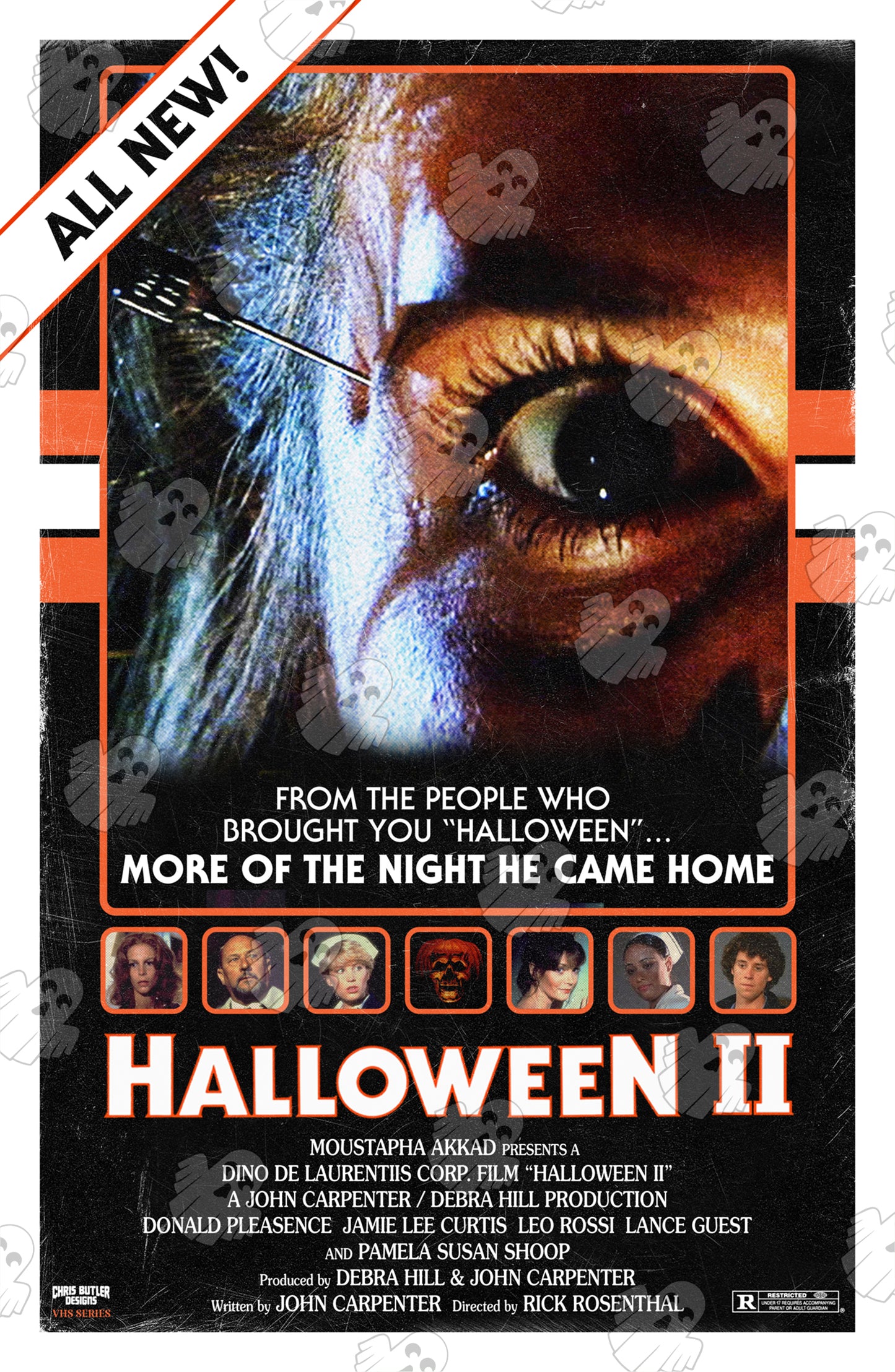 Halloween II VHS Series RE-VAMP