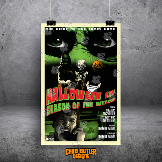 Halloween III: Season Of The Witch (Classic Series) 11x17 Alternative Movie Poster