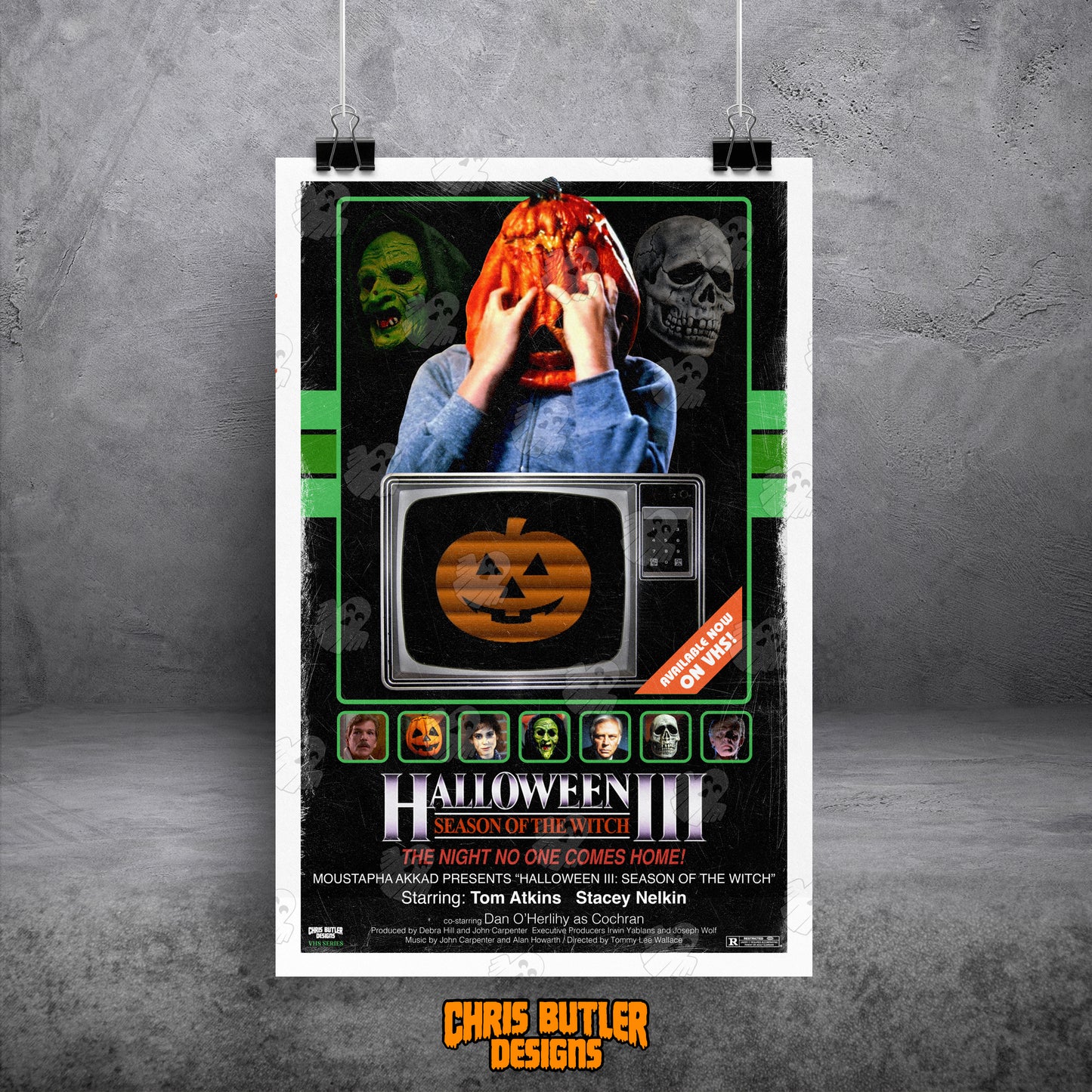 Halloween III: Season Of The Witch VHS Series RE-VAMP
