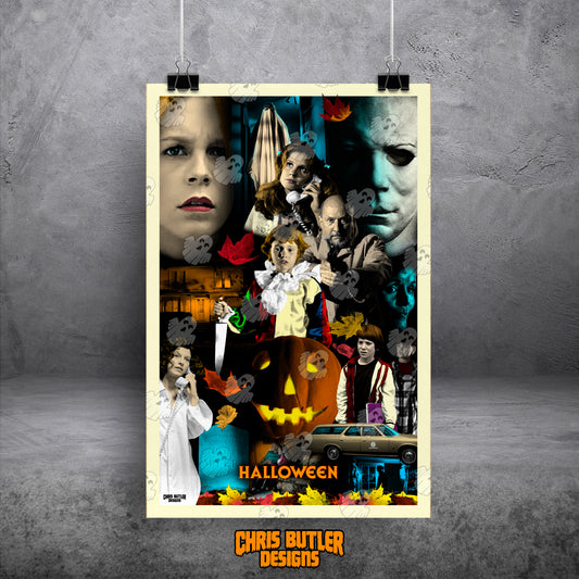 Halloween (Design 3) 11x17 Alternative Movie Poster