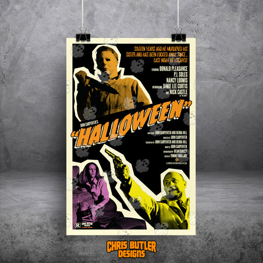 Halloween (Classic Series) 11x17 Alternative Movie Poster