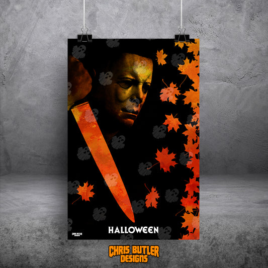 Halloween 78 (Design 2) 11x17 Alternative Movie Poster