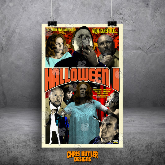 Halloween II (Classic Series) 11x17 Alternative Movie Poster