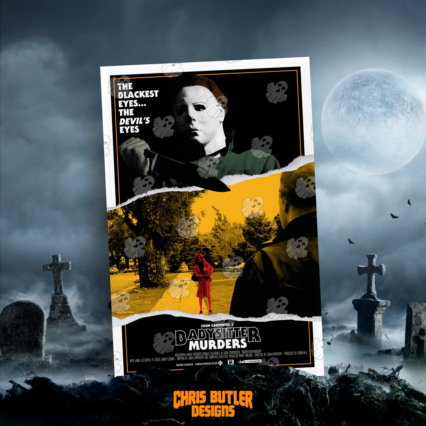 Halloween (Babysitter Murders) 11x17 Alternative Movie Poster