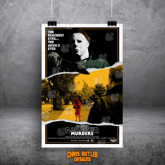 Halloween (Babysitter Murders) 11x17 Alternative Movie Poster