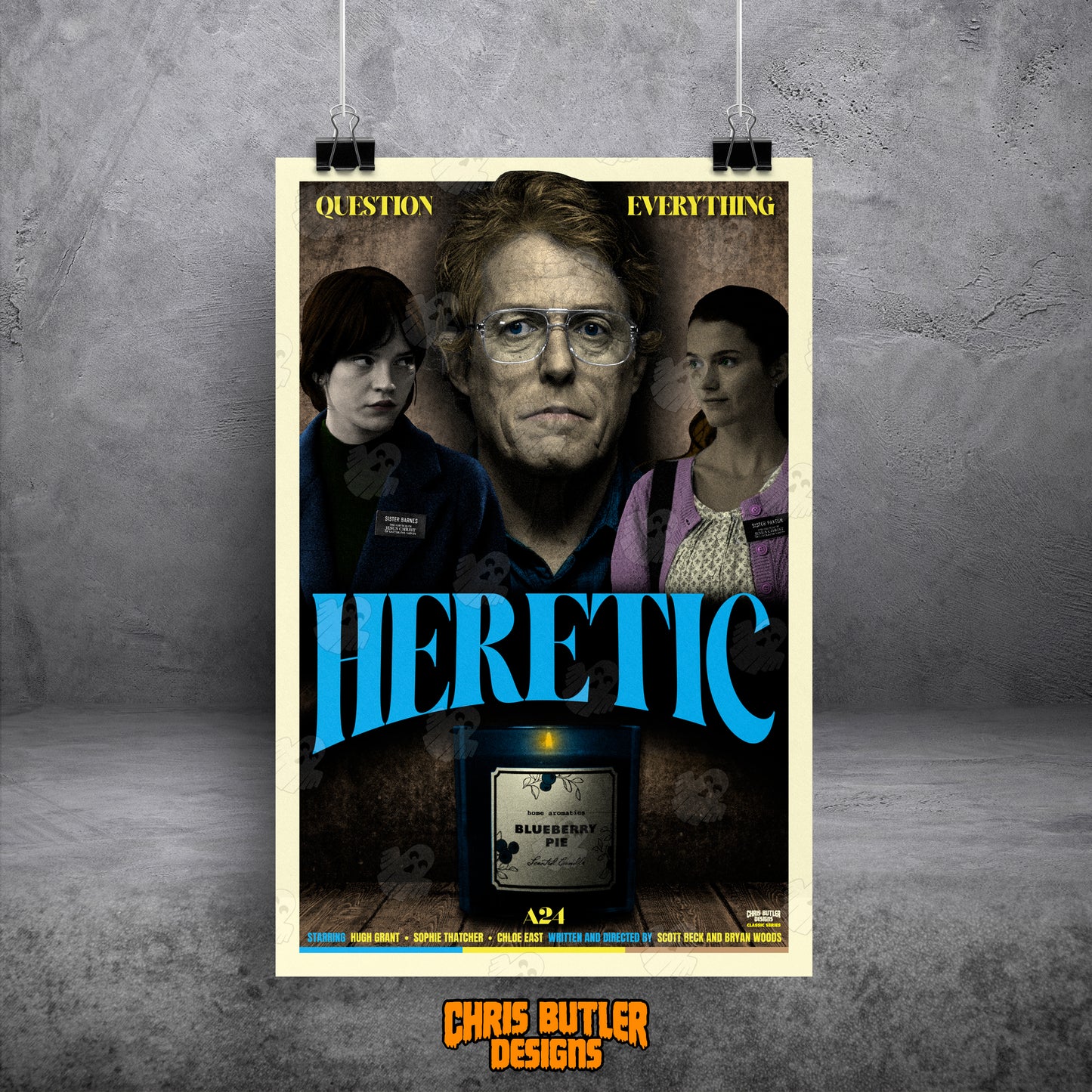 Heretic (Classic Series) 11x17 Alternative Movie Poster