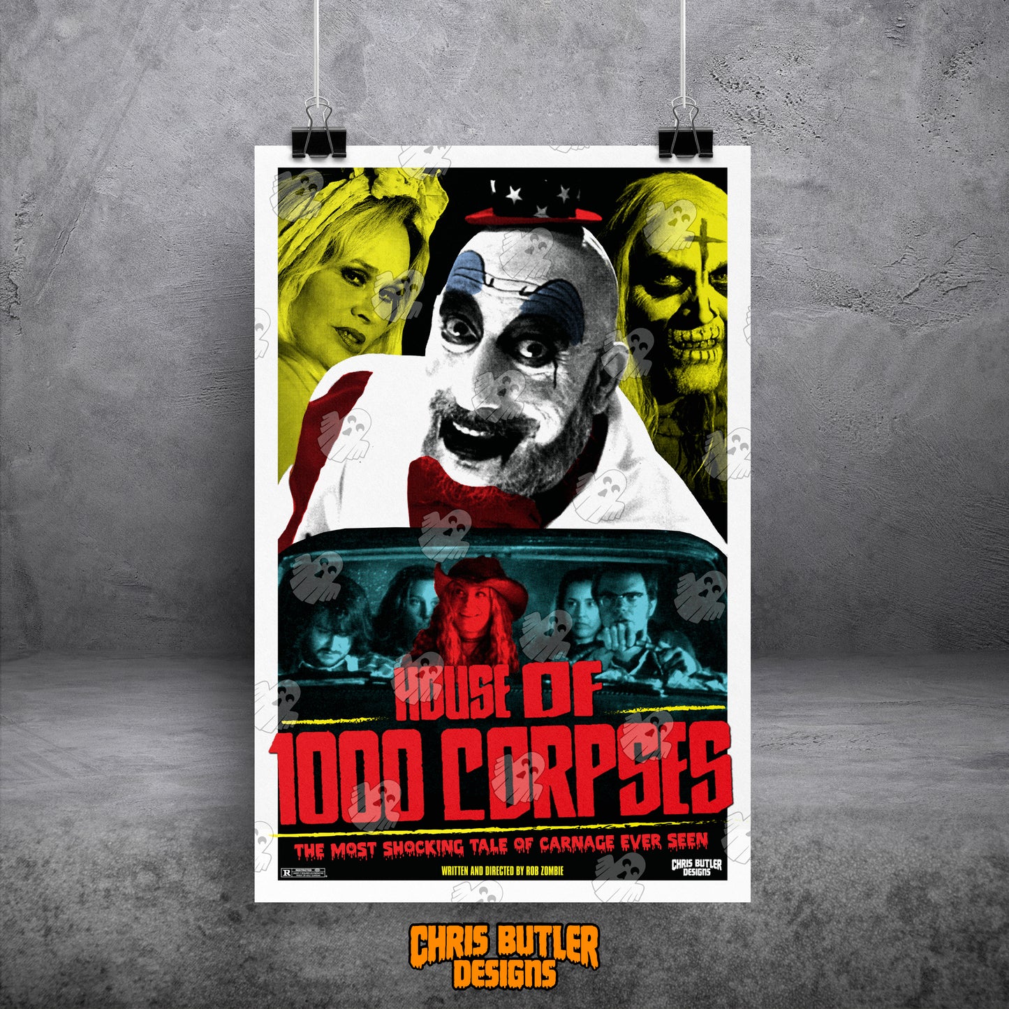 House Of 1,000 Corpses 11x17 Alternative Movie Poster