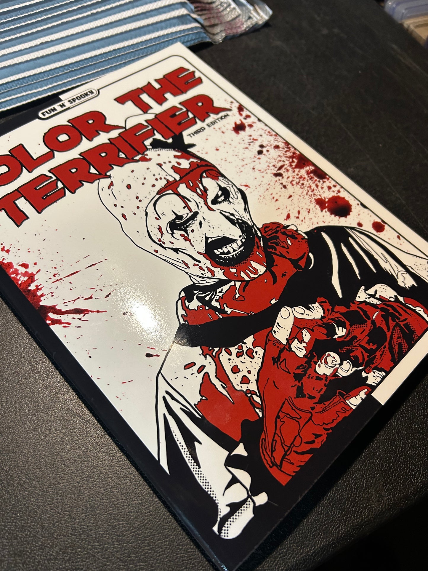 Color The Terrifier Officially Licensed Coloring Book (Third Edition)