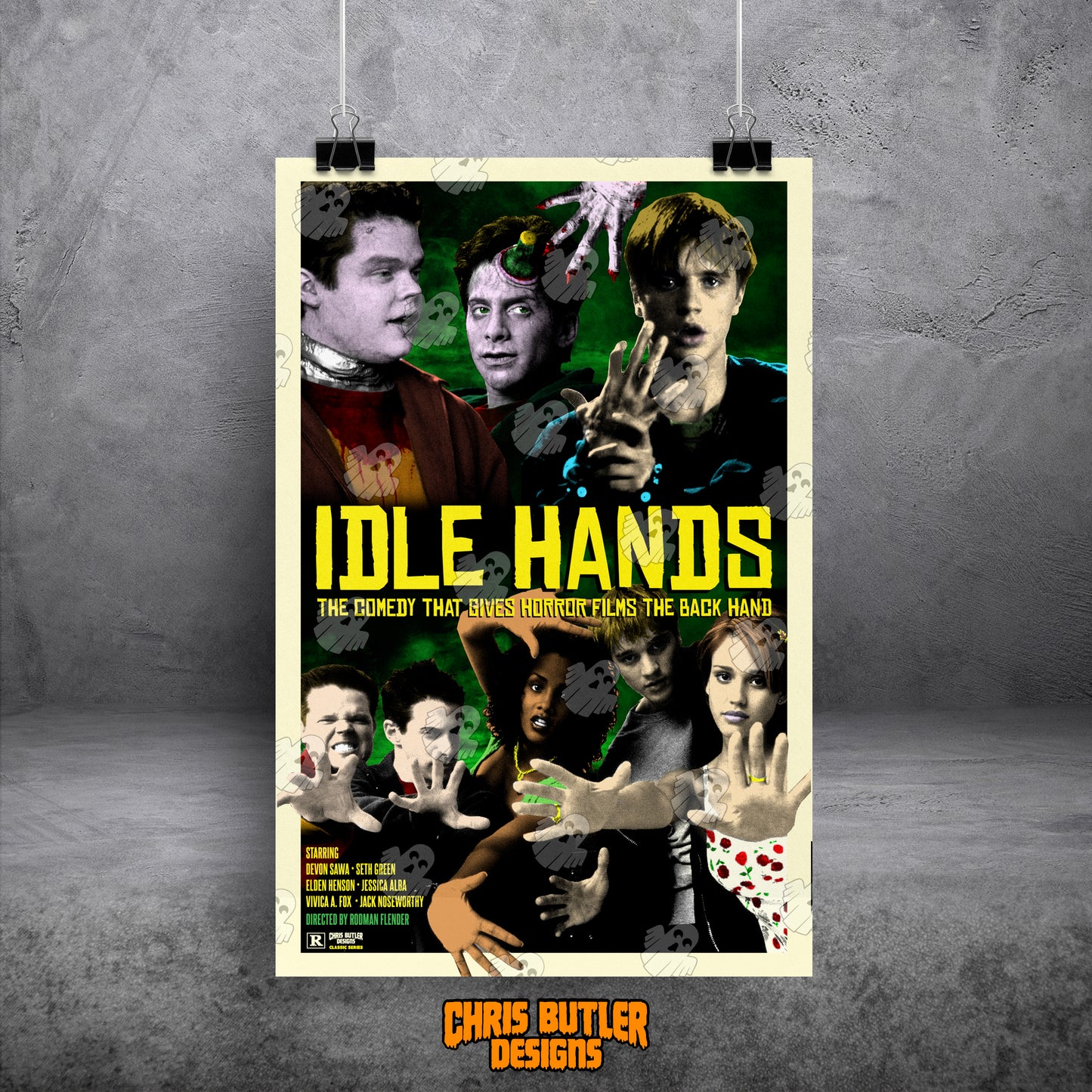 Idle Hands (Classic Series 11) 11x17 Alternative Movie Poster
