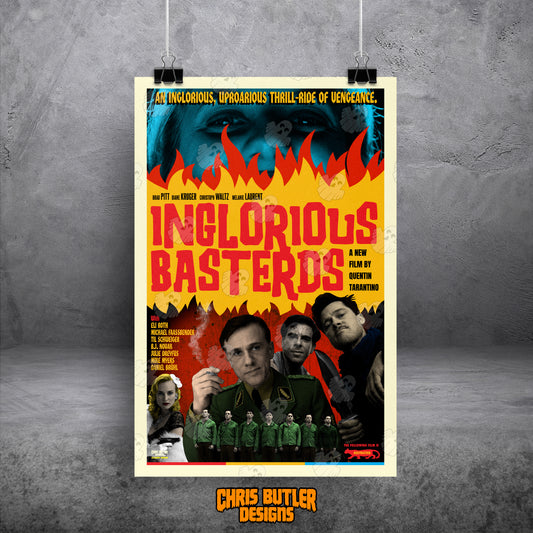 Inglorious Basterds (Classic Series) 11x17 Alternative Movie Poster