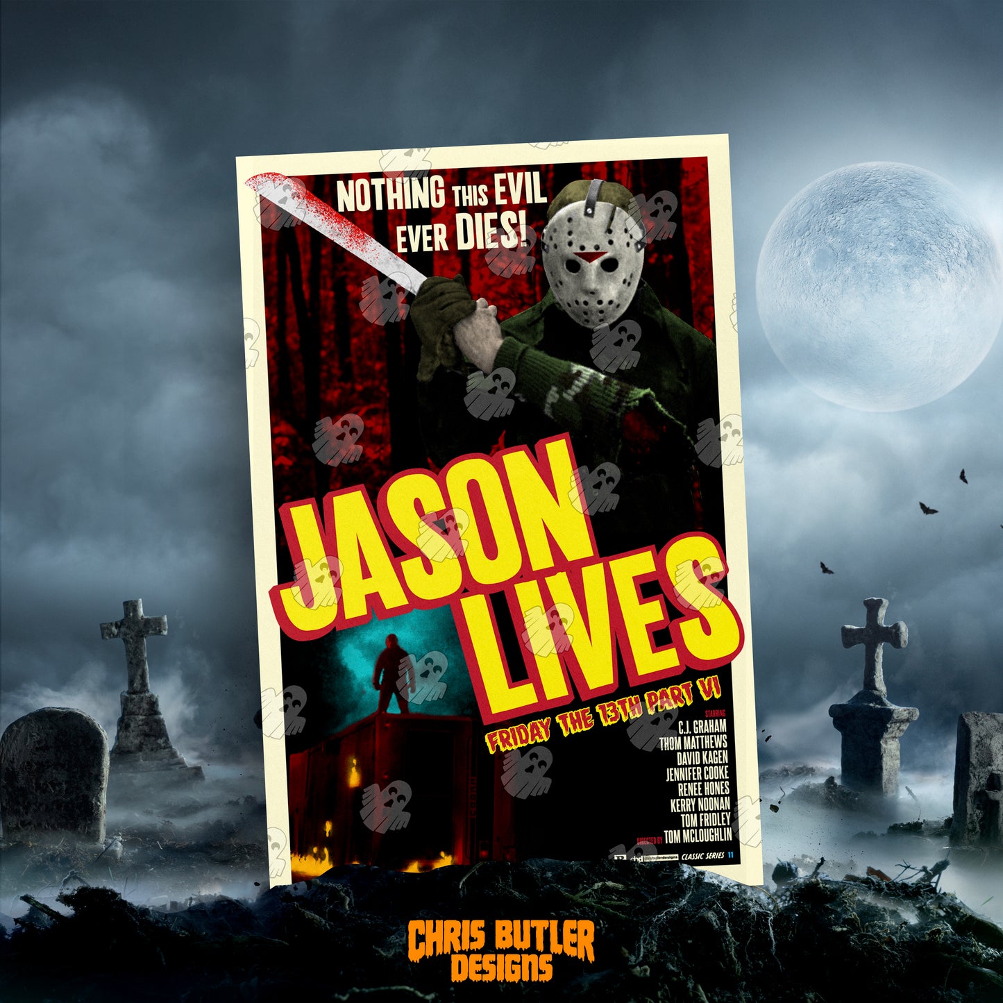 Jason Lives (Classic Series 11) 11x17 Alternative Movie Poster