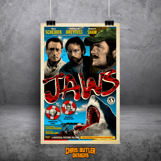 Jaws (Classic Series) 11x17 Alternative Movie Print