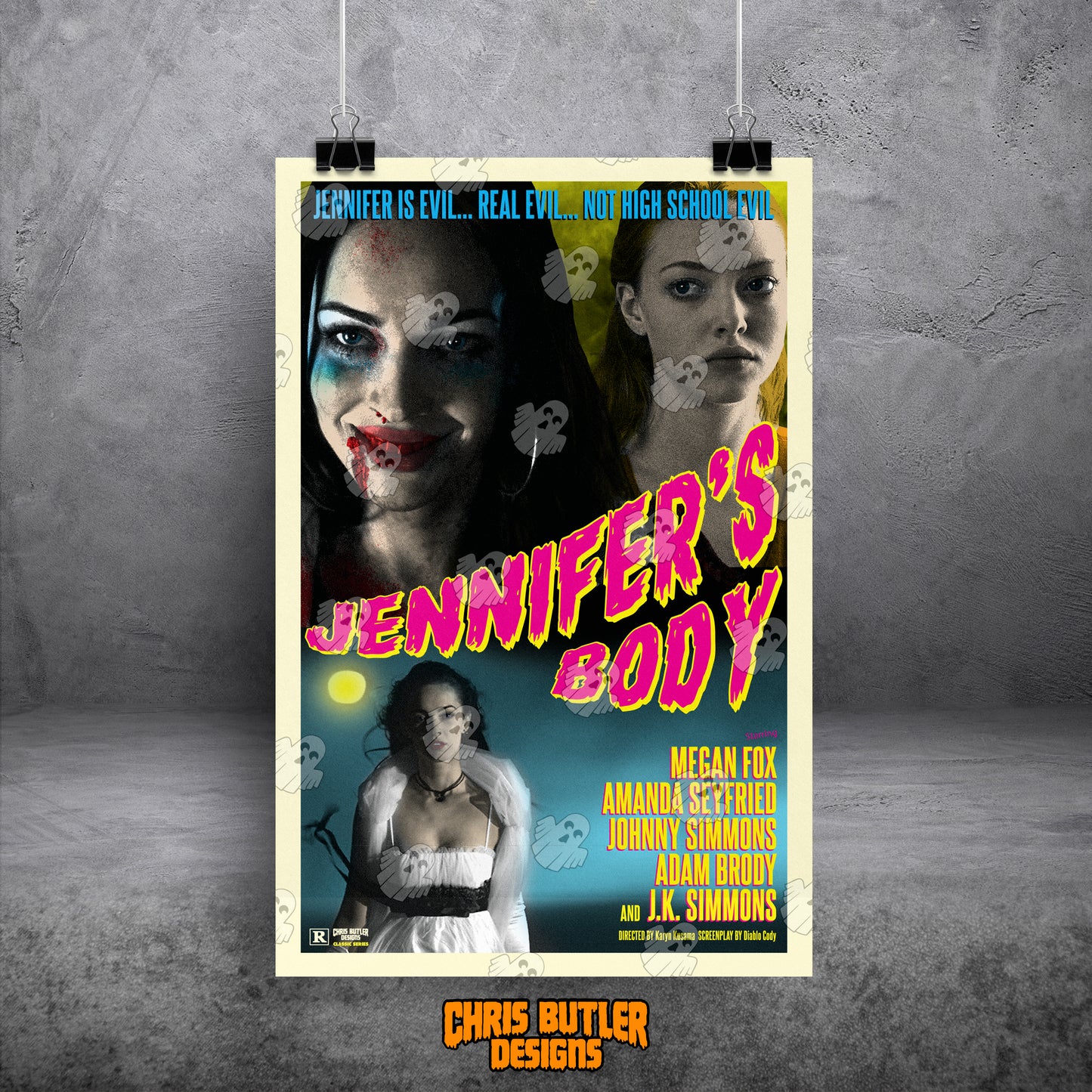 Jennifer's Body (Classic Series) 11x17 Alternative Movie Poster