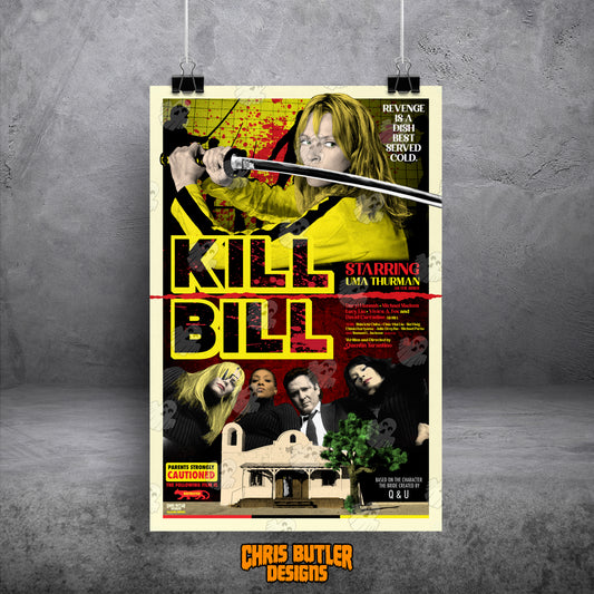 Kill Bill (Classic Series) 11x17 Alternative Movie Poster