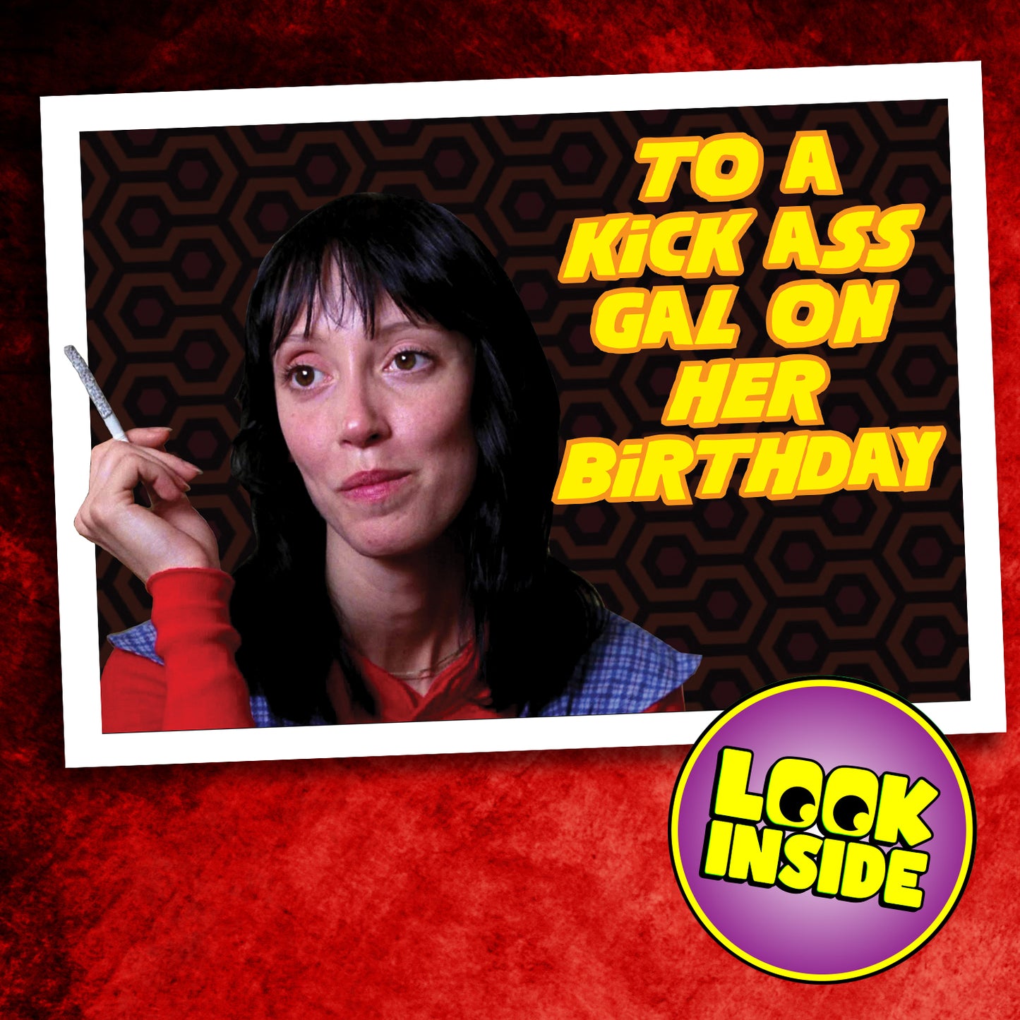 The Shining Themed Birthday Card (For Her)