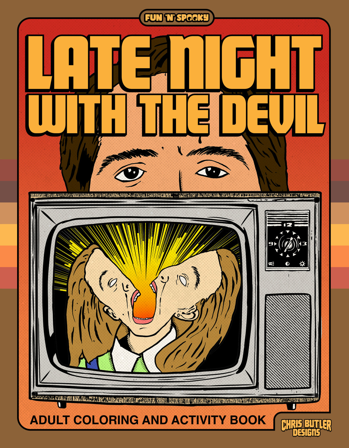 Late Night With The Devil Officially Licensed Coloring And Activity Book