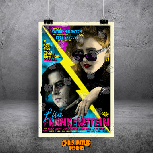 Lisa Frankenstein (Classic Series) 11x17 Alternative Movie Poster