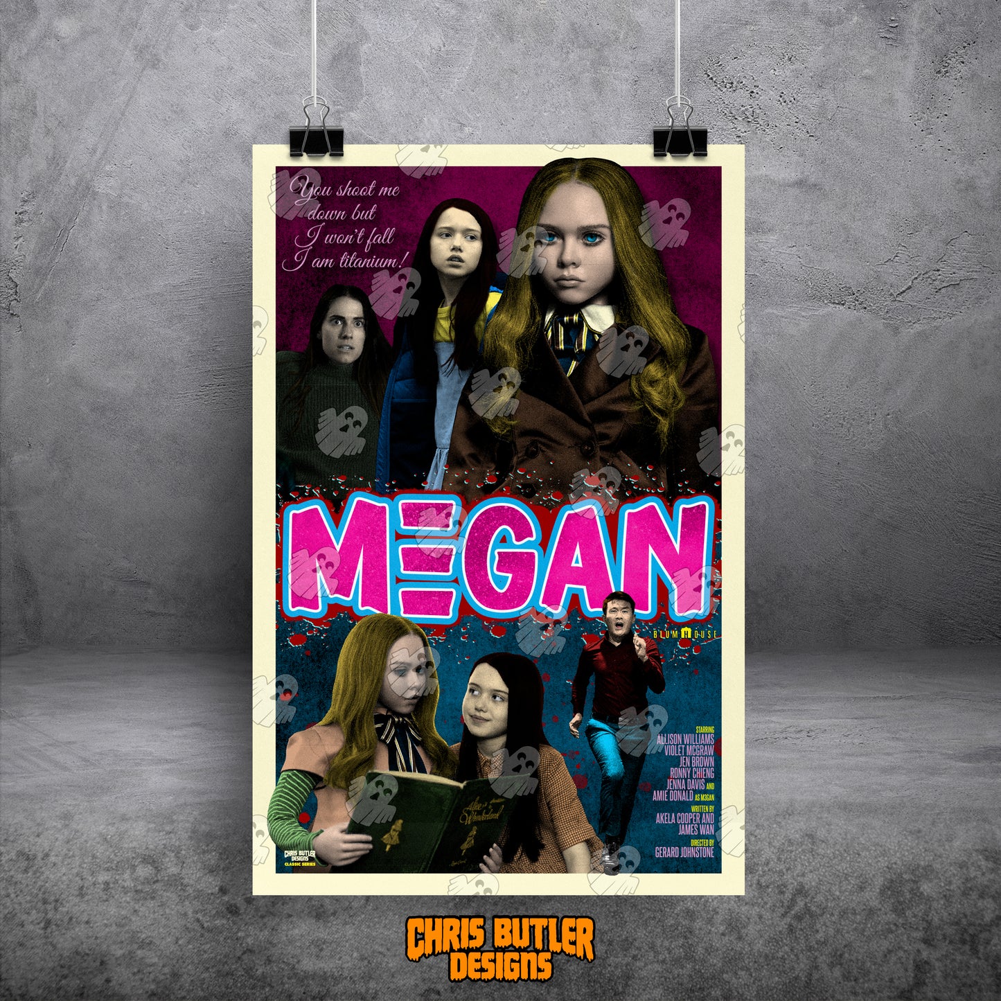 M3GAN (Classic Series 11) 11x17 Alternative Movie Poster