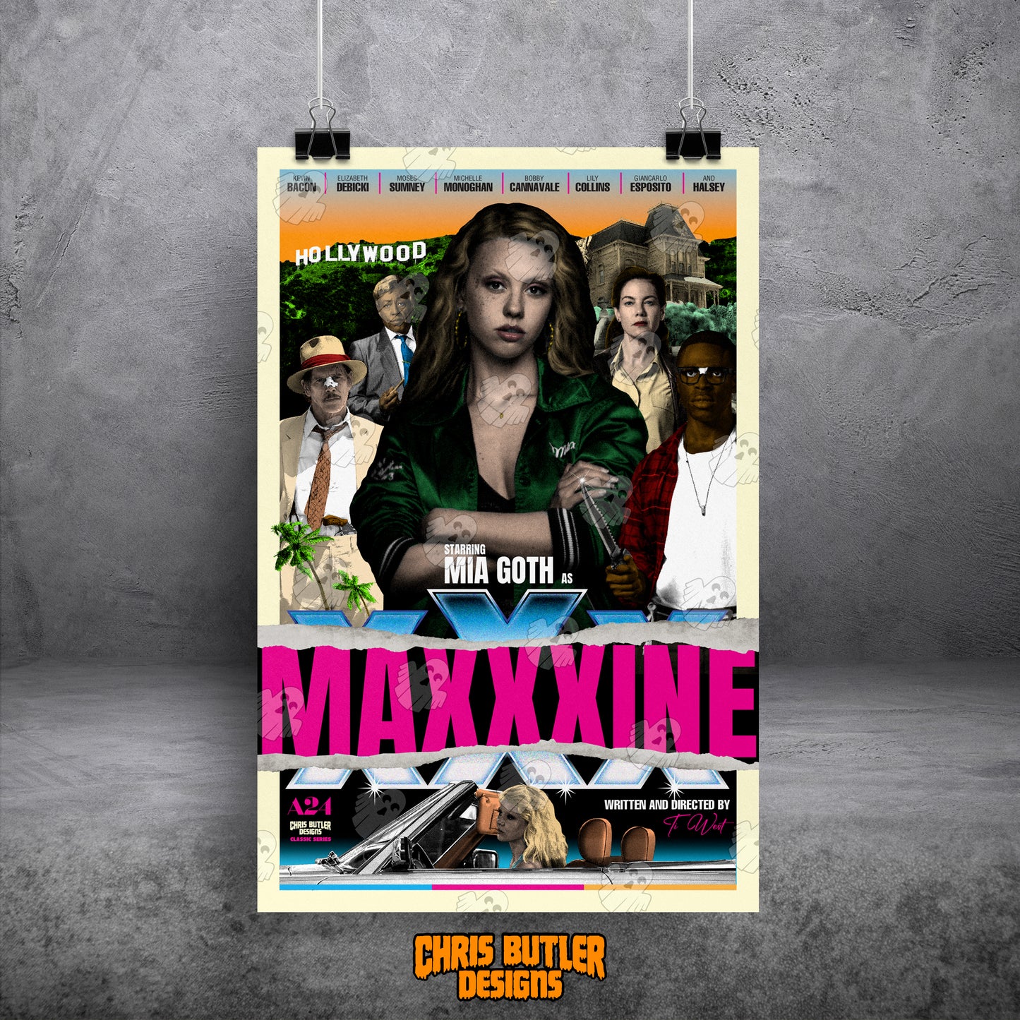 MaXXXine Classic Series 11x17 Alternative Movie Poster