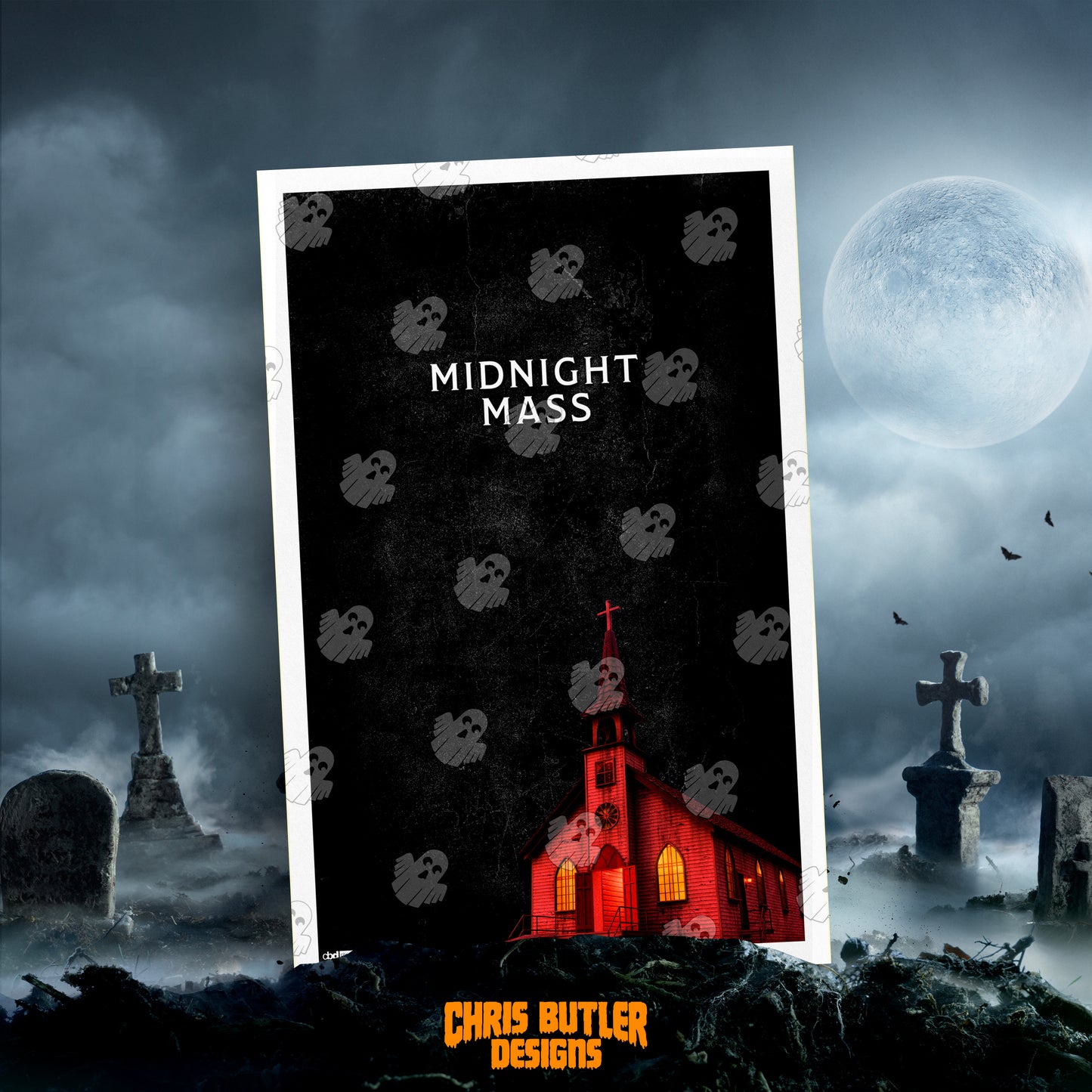 Midnight Mass (Design 2) 11x17 Alternative Movie Poster