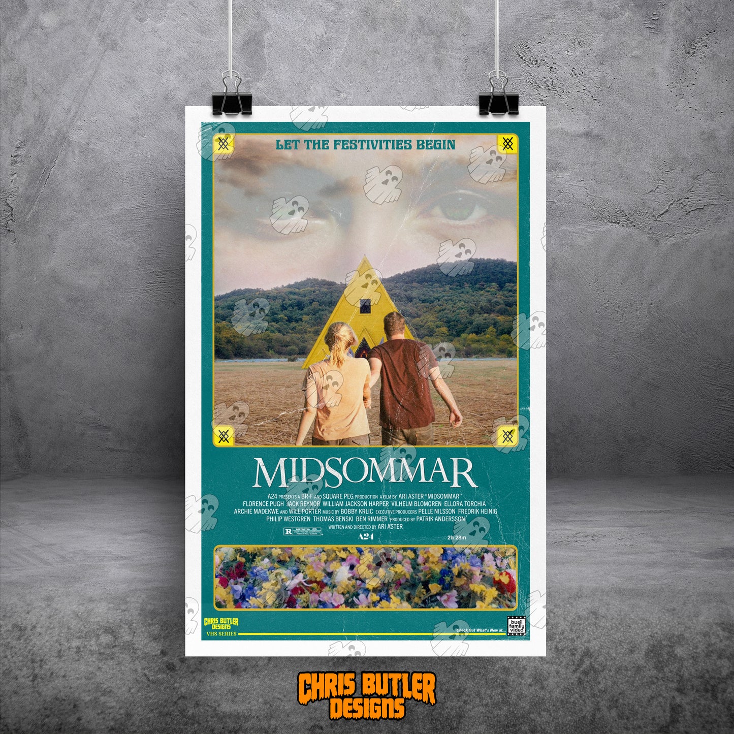 Midsommar VHS Series 11x17 Alternative Movie Poster
