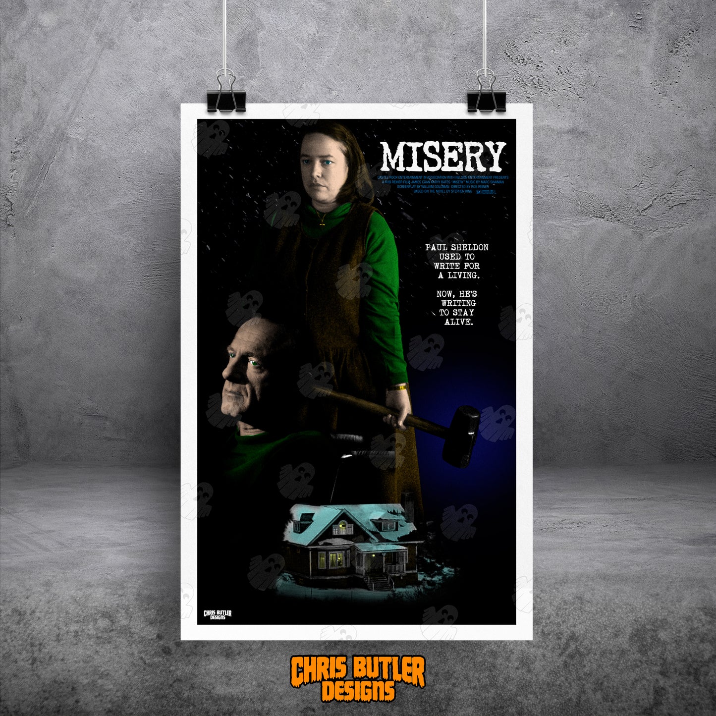 Misery 11x17 Alternative Movie Poster