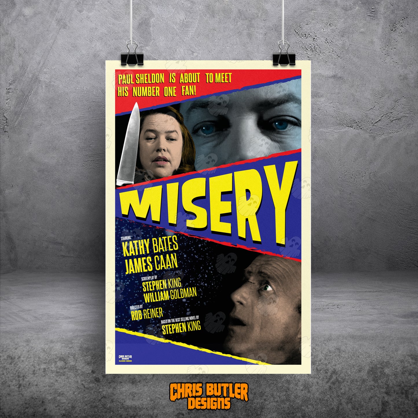 Misery (Classic Series 2) 11x17 Alternative Movie Poster