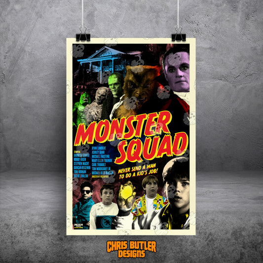 Monster Squad (Classic Series) 11x17 Alternative Movie Poster