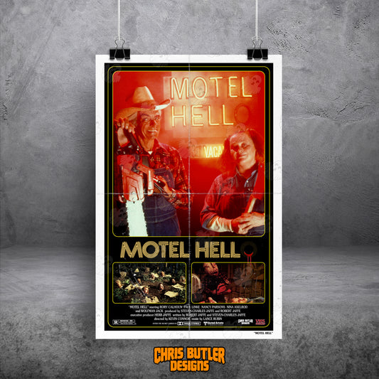 Motel Hell (VHS Series 3) 11x17 Alternative Movie Poster