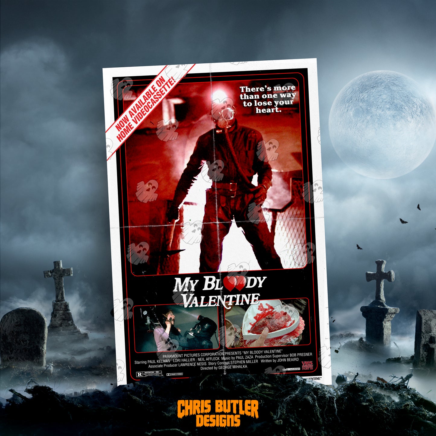 My Bloody Valentine (VHS Series 3) 11x17 Alternative Movie Poster