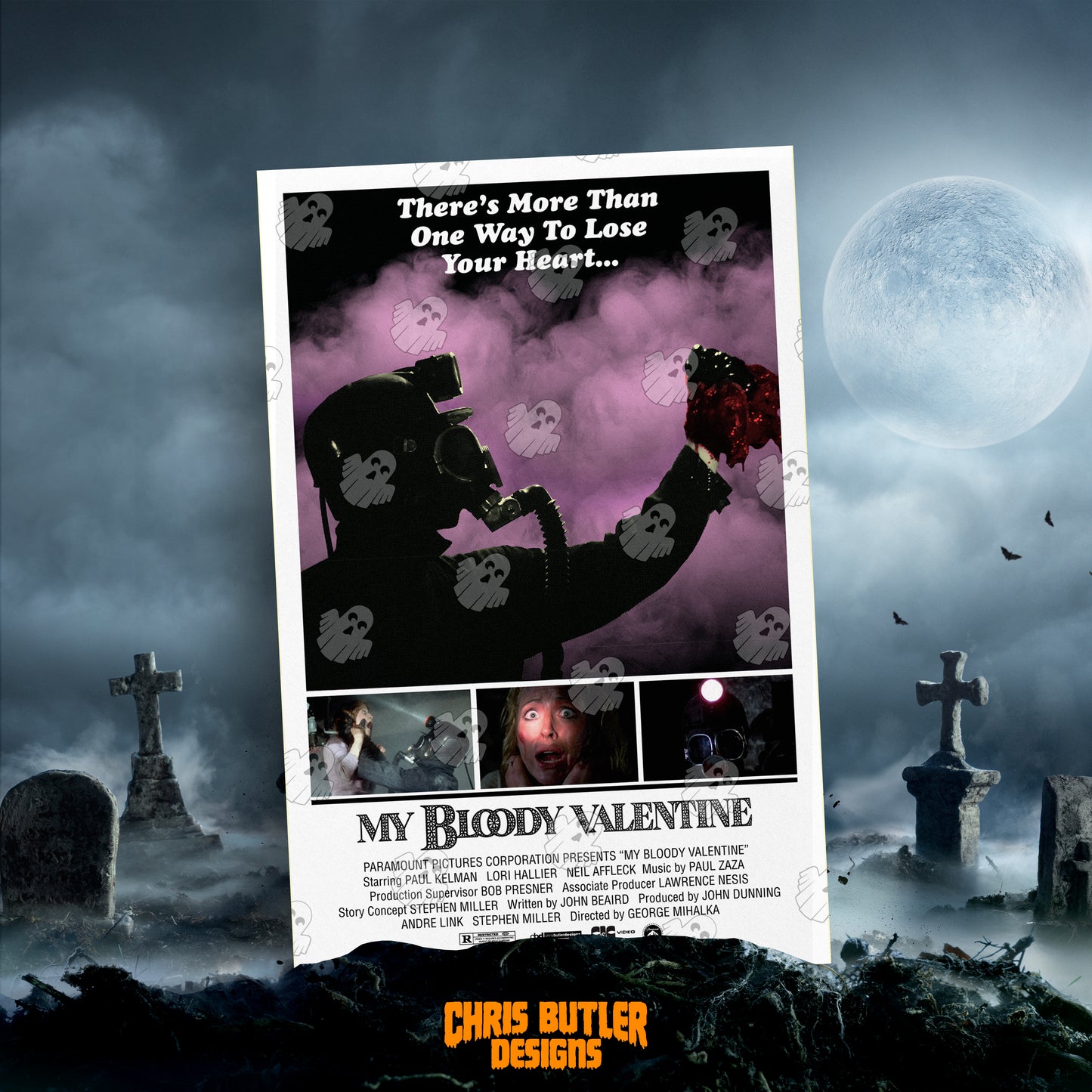 My Bloody Valentine 11x17 Alternative Movie Poster