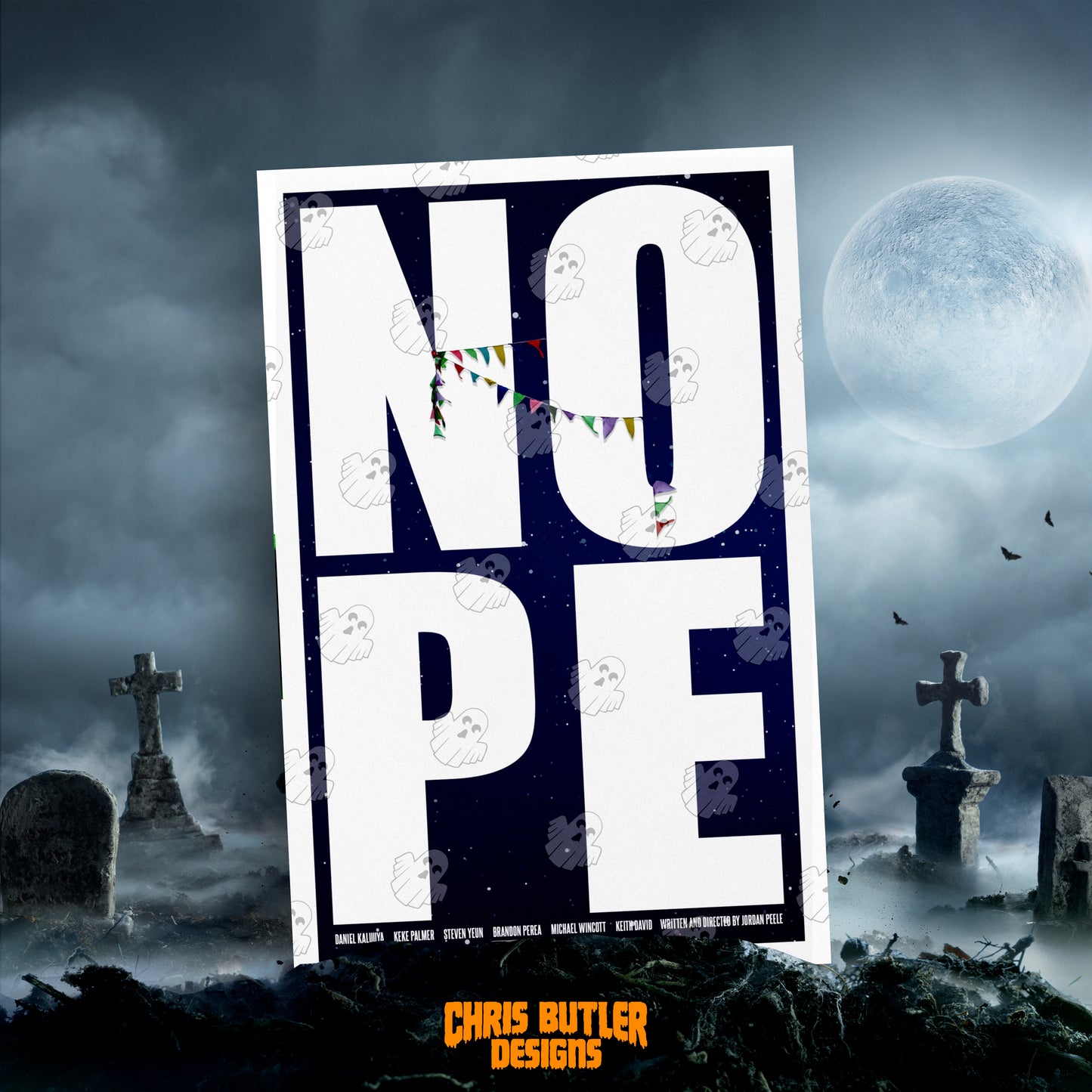 NOPE 11x17 Alternative Movie Poster