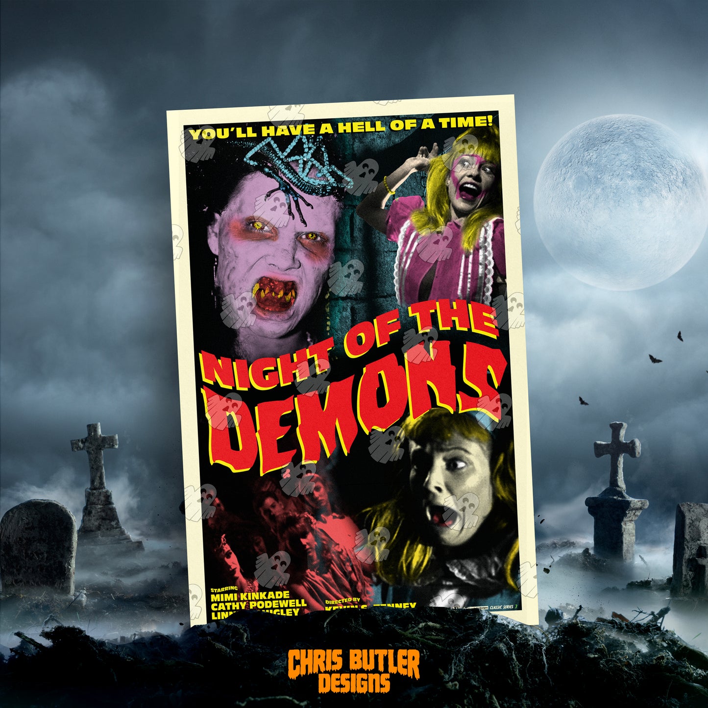 Night Of The Demons (Classic Series 3) 11x17 Alternative Movie Poster