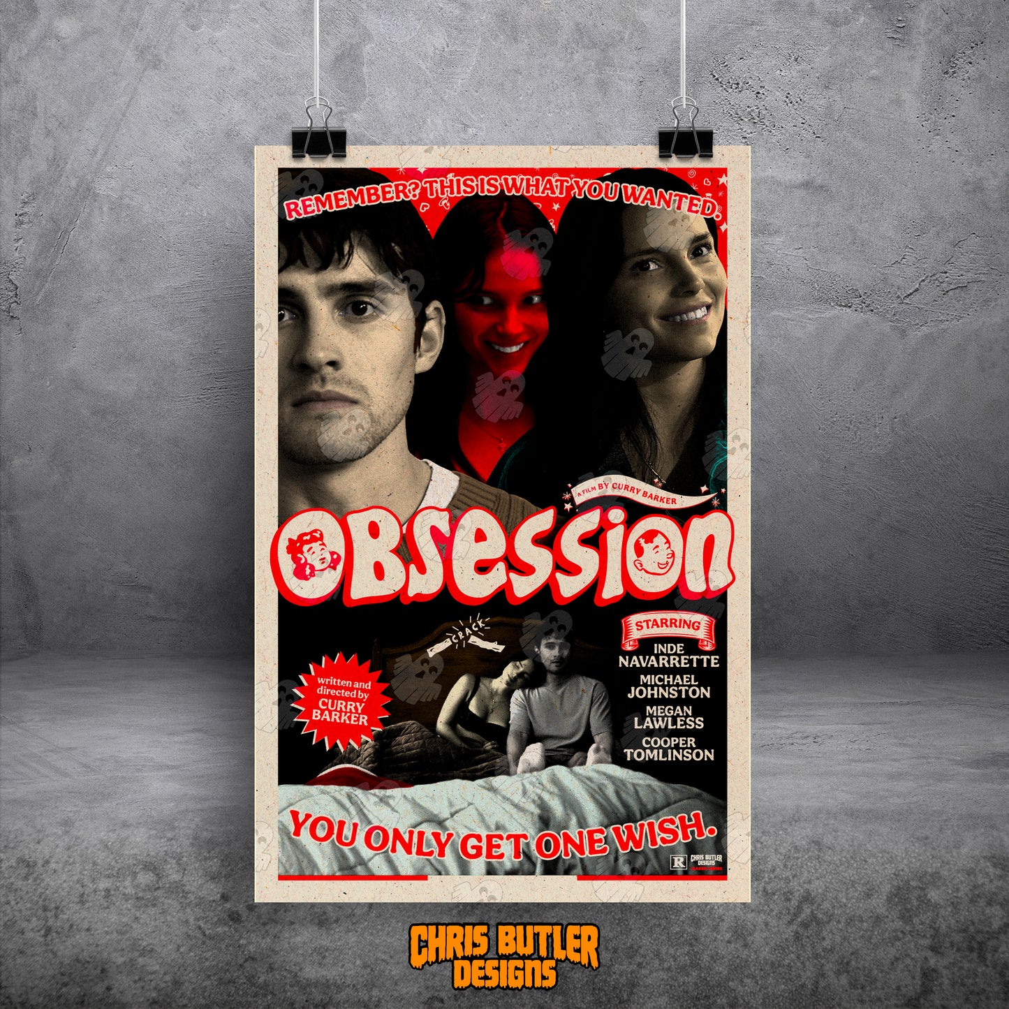 Obsession (Classic Series) 11x17 Alternative Movie Print