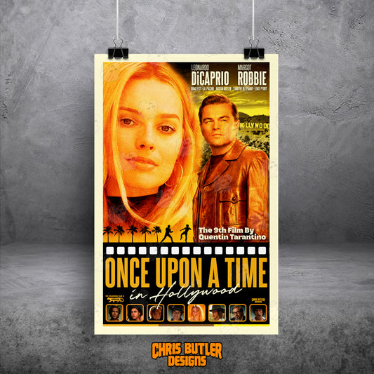 Once Upon A Time In Hollywood (Classic Series) 11x17 Alternative Movie Print