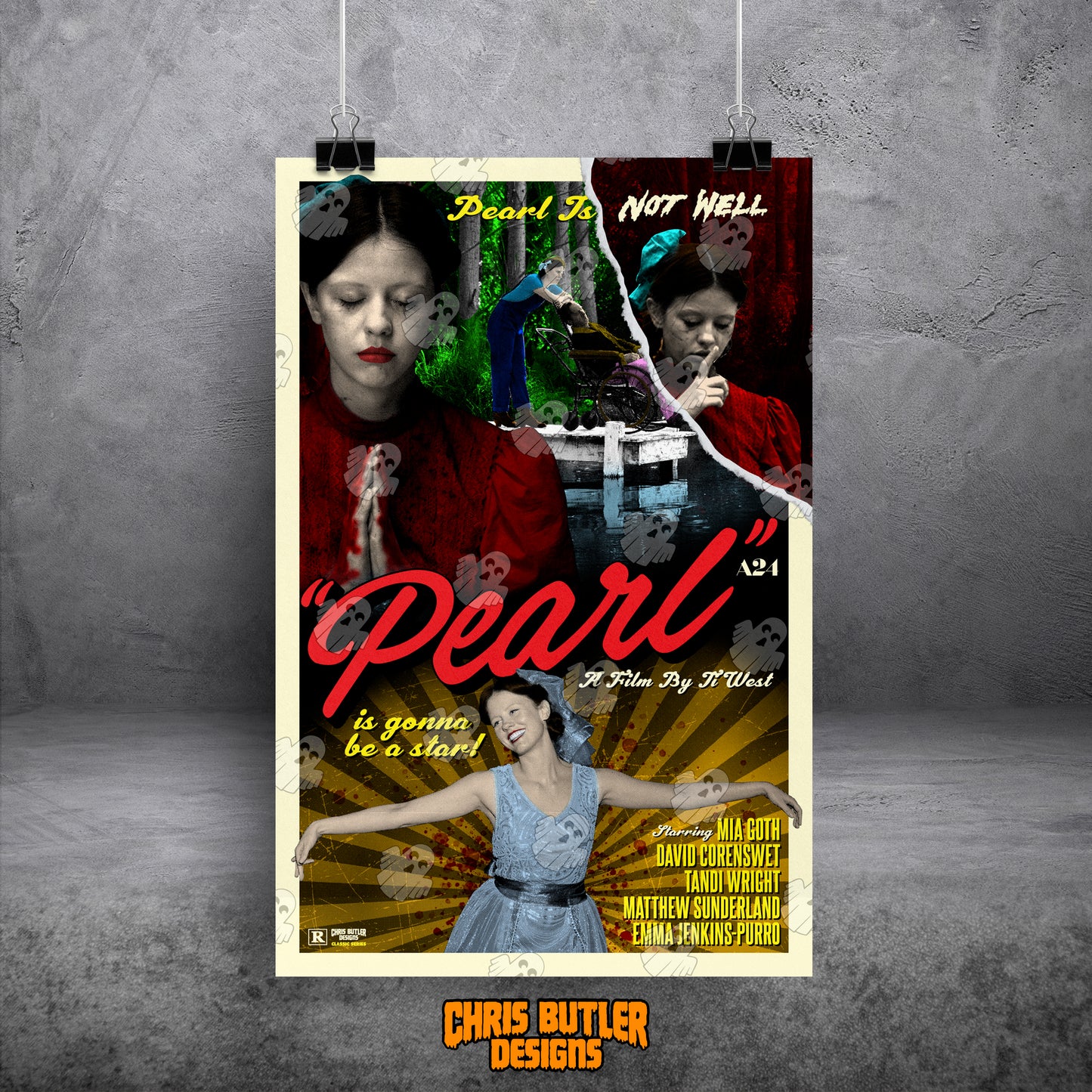 Pearl (Classic Series) 11x17 Alternative Movie Poster