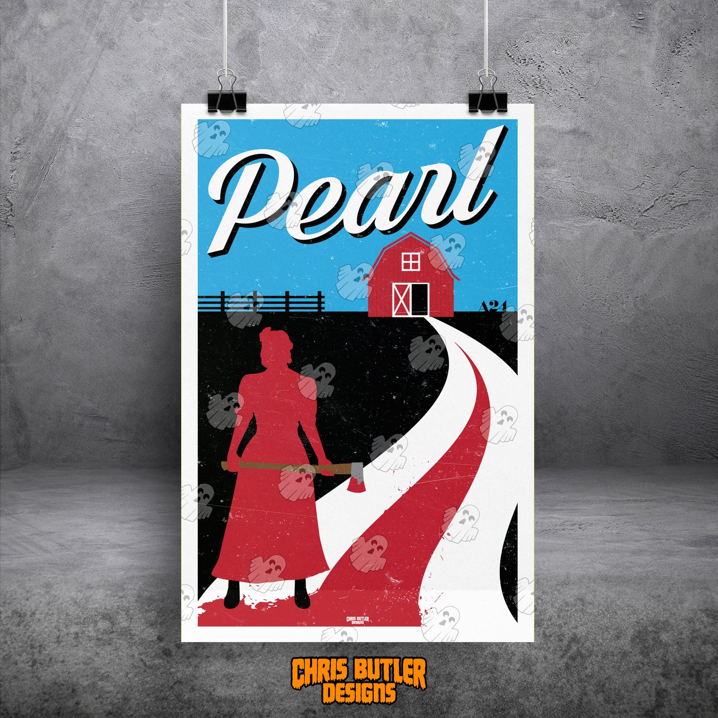 Pearl (Minimalist) 11x17 Alternative Movie Alternative Movie Poster