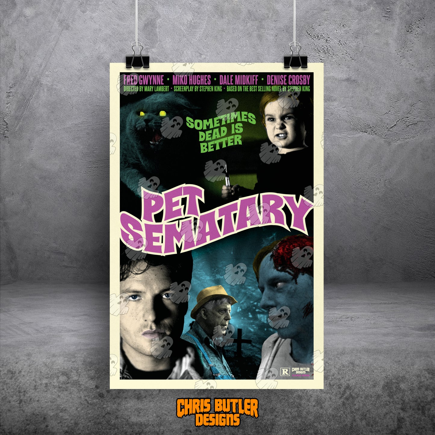 Pet Sematary (Classic Series 5) 11x17 Alternative Movie Poster