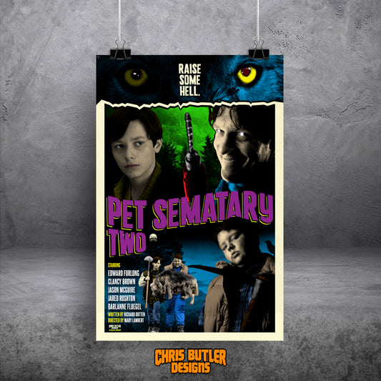 Pet Sematary Two (Classic Series 8) 11x17 Alternative Movie Poster