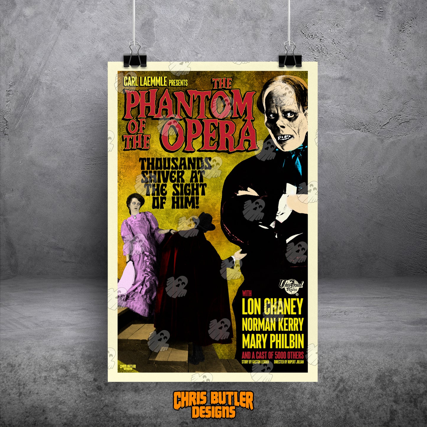 Phantom Of The Opera 11x17 Alternative Movie Poster