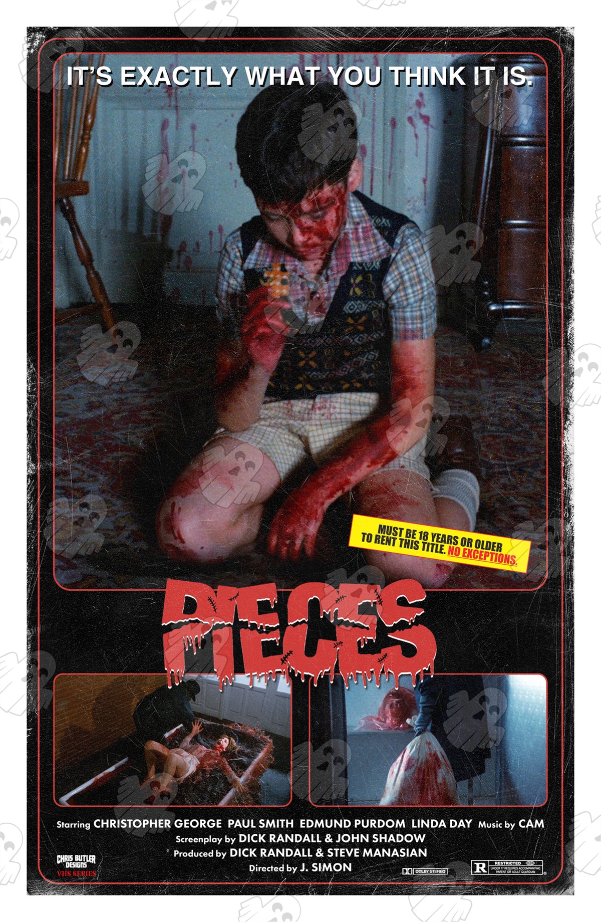 Pieces (VHS Series) 11x17 Alternative Movie Print