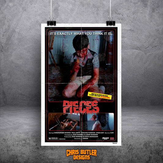 Pieces (VHS Series 3) 11x17 Alternative Movie Poster