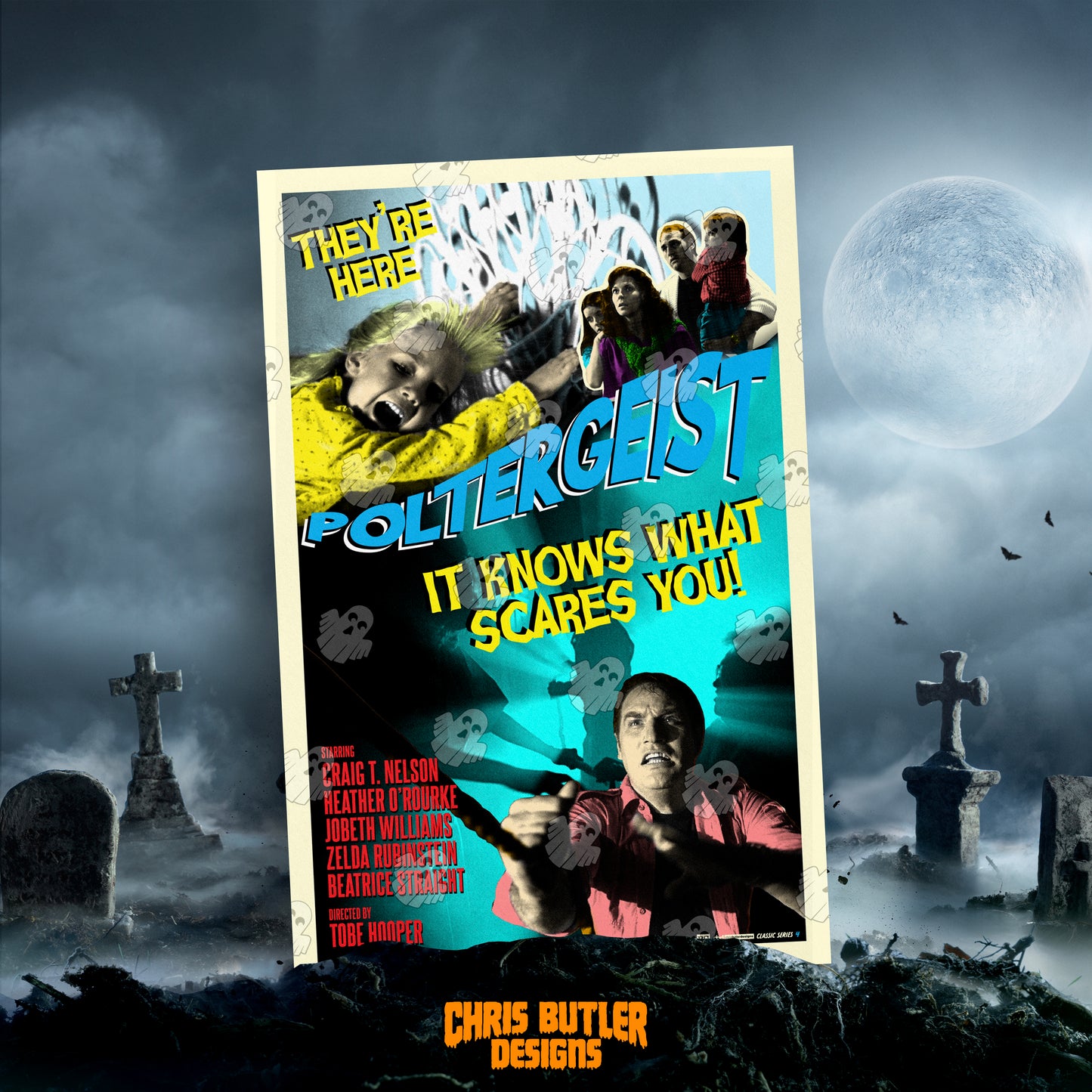 Poltergeist (Classic Series 4) 11x17 Alternative Movie Poster