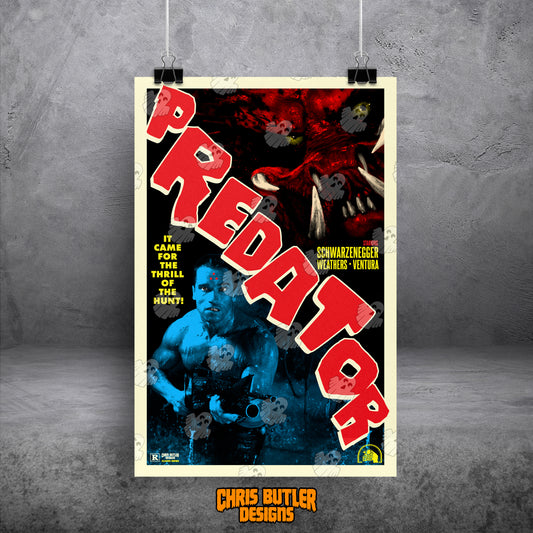 Predator (Classic Series) 11x17 Alternative Movie Poster