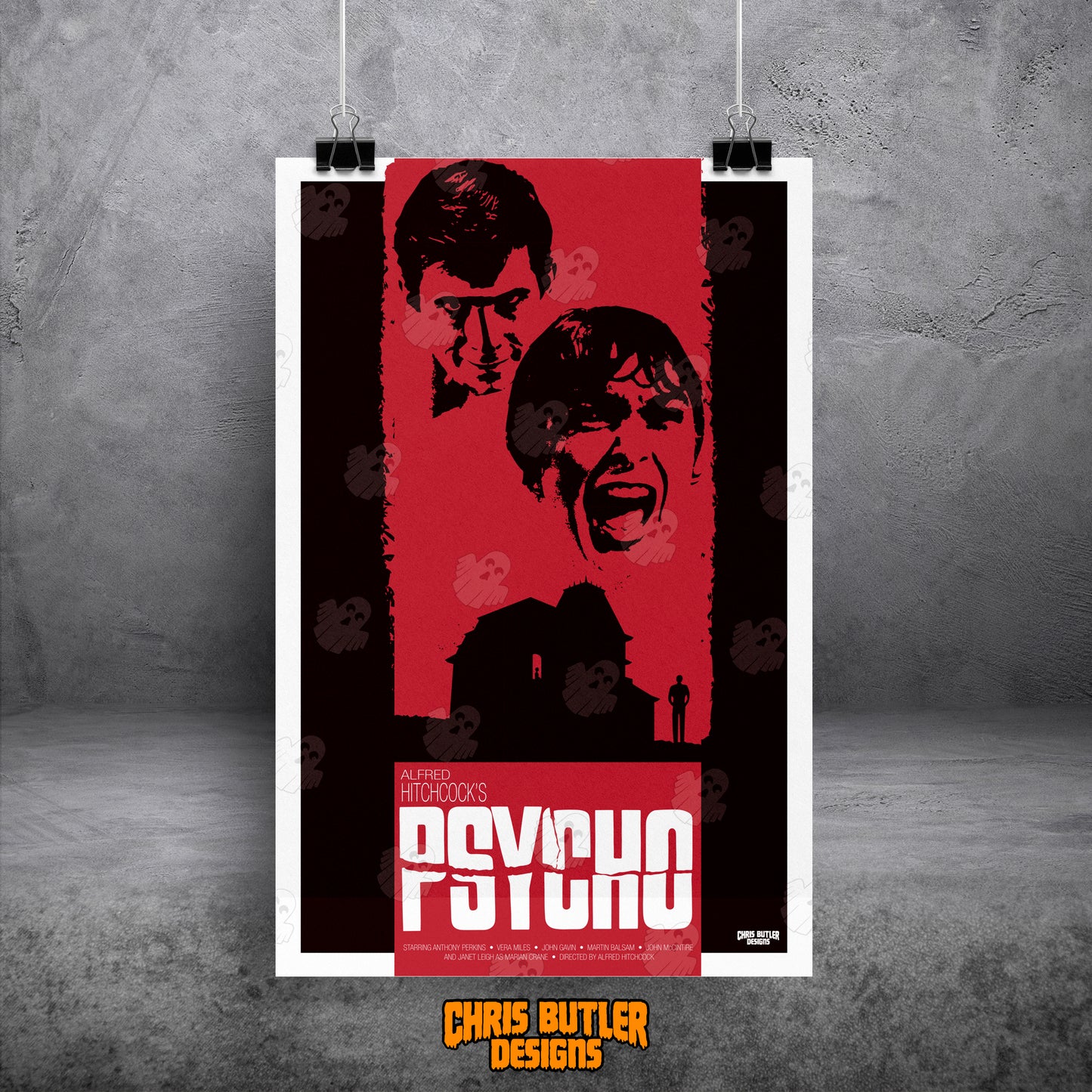 Psycho 11x17 Alternative Movie Poster