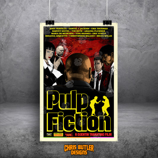 Pulp Fiction (Classic Series) 11x17 Alternative Movie Poster