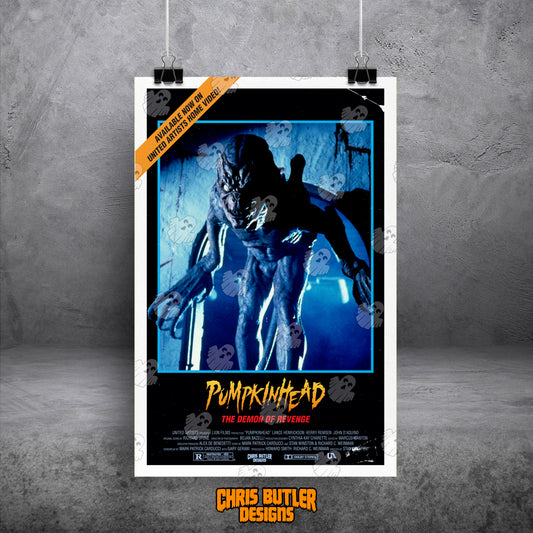 Pumpkinhead (VHS Series) 11x17 Alternative Movie Poster