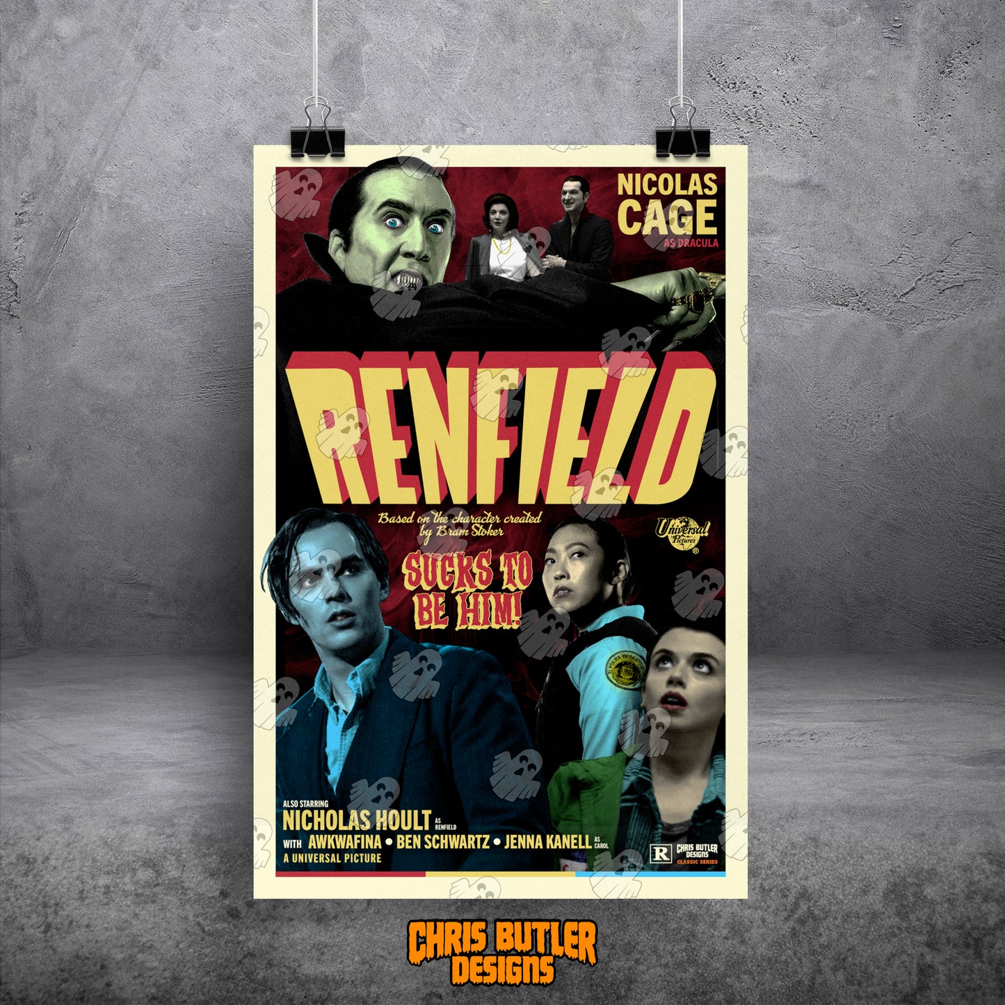 Renfield (Classic Series) 11x17 Alternative Movie Poster