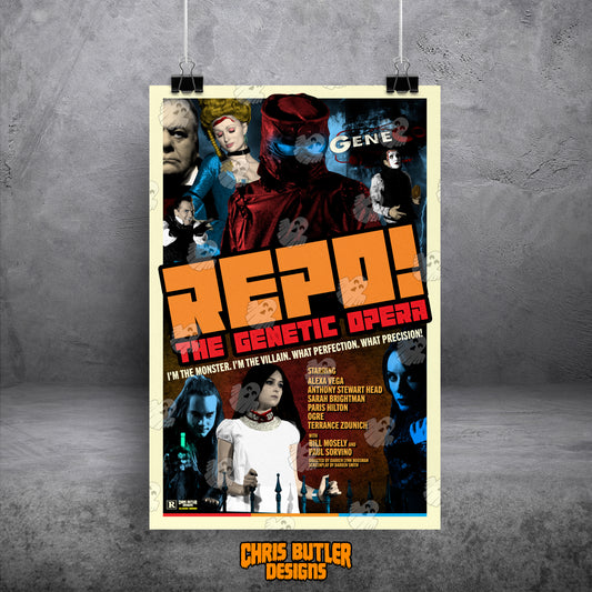 Repo! The Genetic Opera (CLASSIC SERIES) 11x17 Alternative Movie Poster